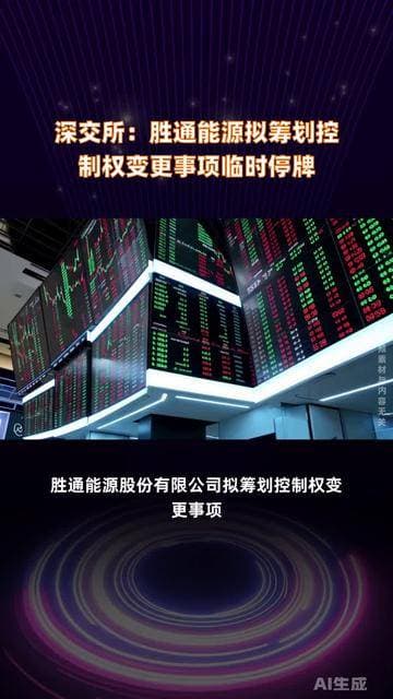 12连板后停牌!胜通能源“机器人幻想”背后是炒作狂欢?